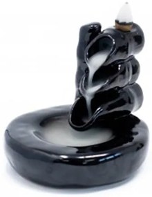 Stojan na vonné kužele "Tečúci Dym" - Bambus a Jazierko