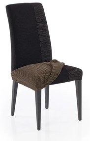 Super strečové poťahy NIAGARA tabaková stoličky 2 ks (40 x 40 cm)