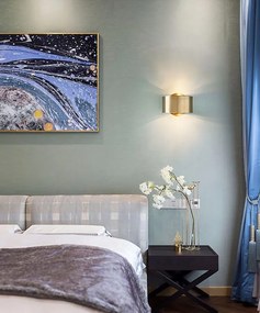 Toolight Toolight, nástenné svietidlo 1xE27 APP990-1W, zlatá, OSW-05541