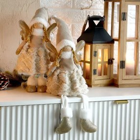 Vianočná dekorácia AURIE anjelik 862262