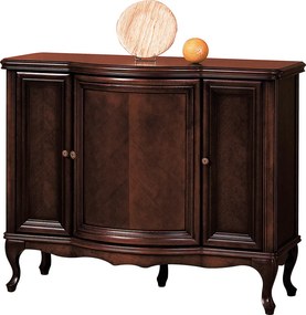Rustikálna komoda Wersal W-K3 - wenge