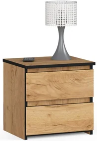 Nočný stolík CL2 2SZ CLP dub craft