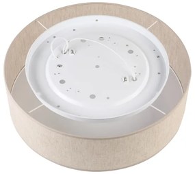 Stropné svietidlo SIRJA 2xE27/15W/230V, priemer 45 cm, béžové