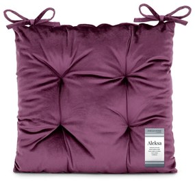 Zamatový sedák 40x40 cm Aleksa – Restilo