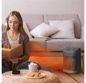 Teplovzdušný ventilátor Rowenta Instant Comfort Aqua SO6511F2 Tmavo šedý