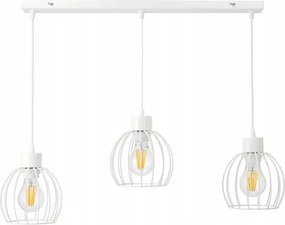 LED stropná závesná lampa s nastaviteľnými E27 káblami