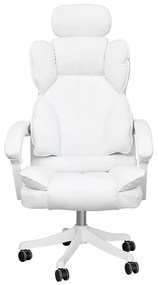 Lux riaditeľská otočná stolička, rôzne farby- biela