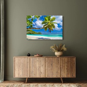Obraz - Seychely (90x60 cm)