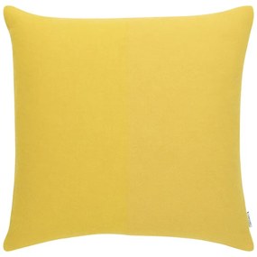 Vlněná obliečka na vankúš Tupla 45x45, žltá