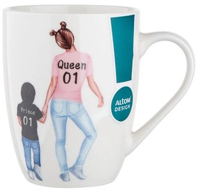 Altom Porcelánový hrnček Queen - boy, 300 ml