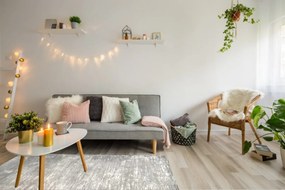 Berfin Dywany, Kusový koberec Vals 8125 Grey, 80x150, šedá, kancelária