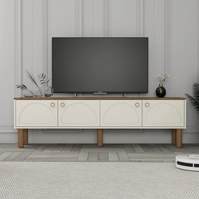 TV stolík/skrinka Bohnedo (krémová). Akcia -18%. Vlastná spoľahlivá doprava až k Vám domov. 1121655