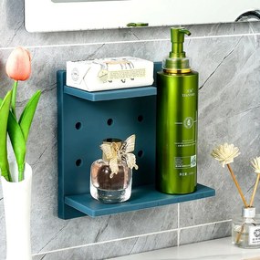 Multifunkčná nástenná organizačná tabuľa pre deti aj dospelých modrá Modrá PP