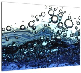 Sklenený obraz bubliniek (70x50 cm)