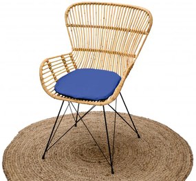 Podsedák na stoličku STANDARD tmavomodrý