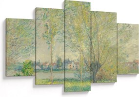 Obraz - Claude Monet, The Willows, reprodukcia (150x105 cm)