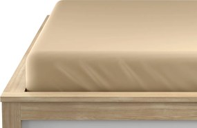 Jersey plachta BASIC krémová 180 x 200 cm