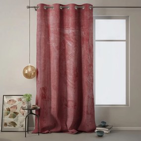 Záves AmeliaHome Velvet 140x270 cm bordó