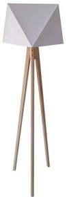 Stojacia lampa BAKARO 1xE27/60W/230V borovica biela