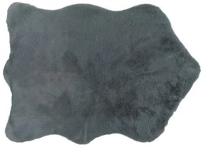 Kontrast Kusový koberec s krátkym vlasom OSLO 60 x 85 cm - tmavosivý