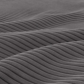 Rohová rozkladacia sedačka FERMO Poso tmavosivá