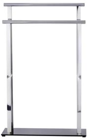 WENKO 22089100 – Vešiak LAVA 52x81,5 cm nerezový/strieborný/čierny