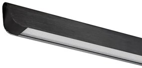 LED Luster na lanku LED/36W/230V 3000/4000/6400K čierna