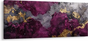 Obraz - Textúrovanie abstrakcie (120x50 cm)