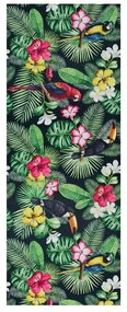 Zelený koberec behúne 52x200 cm Sprinty Tropical – Universal