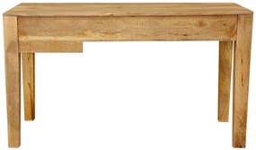 furniture-nabytek.cz - Pracovný stôl z masívneho mangového dreva 135x76x60