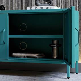 TV stolík na nožičkách ROSA, 1150 x 595 x 400 mm, Modern: morská farba