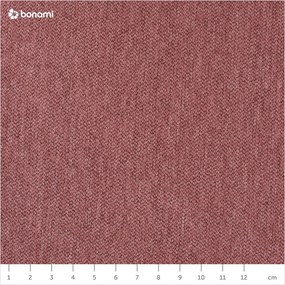 Ružová čalúnená dvojlôžková posteľ s úložným priestorom a roštom 180x200 cm Garancia – Bobochic Paris