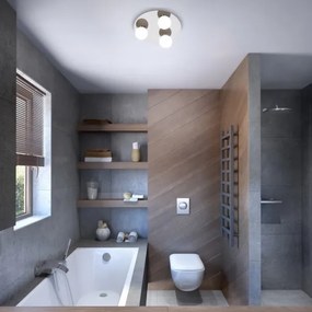Rabalux 2113 - Kúpeľňové stropné svietidlo BECCA 3xG9/28W/230V IP44