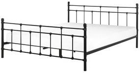 Manželská posteľ 140 cm Lynza (čierna). Vlastná spoľahlivá doprava až k Vám domov. 1081105