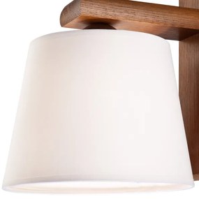 Nástenné svietidlo 1xE27/60W/230V dub