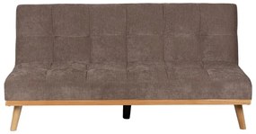 Hnedá ženilková rozkladacia pohovka 178 cm – Ixia