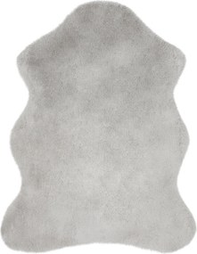 XXXLutz UMELÁ KOŽUŠINA, 90/110 cm, biela Novel - Koberce - 007821016124