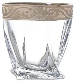 BOHEMIA PRESTIGE QUADRO BAROKO PLATINUM WHISKY SADA 1+6 KS