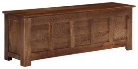 Úložný box z mangovníkového dreva 120x30x40 cm 247697