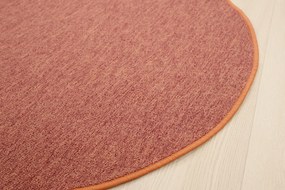 Vopi, AKCIA: 100x100 (průměr) kruh cm Kusový koberec Astra terra kruh, oranžová, chodba / predsieň