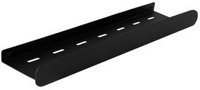 Rea Rea, kúpeľňová polica 45cm, SF03, čierna matná, REA-06006