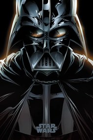 Plagát, Obraz - Star Wars - Vader Comic, (61 x 91.5 cm)