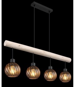 Globo 15534-4H - Luster na lanku PAULO 4xE27/15W/230V