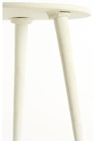 Kovový okrúhly odkladací stolík ø 36 cm Babína – Light &amp; Living