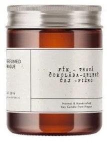 Vonná sójová sviečka doba horenia 40 h #44 Chocolate, Fig, Musk – Perfumed Prague
