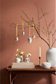 Súprava 3 miniatúrnych porcelánových váz Kähler Design Hammershøi Spring