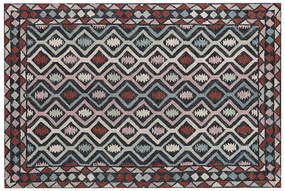 Vlnený koberec 160 x 230 cm viacfarebný HAYMANA Beliani
