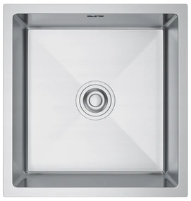 Erga HD, 1-komorový oceľový drez 470x450x210 mm, oceľová, ERG-MLS-HD4745