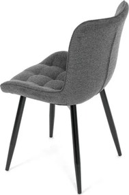 Jedálenská stolička sivá HC-462 GREY2
