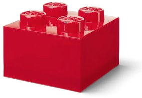Červený plastový detský úložný box 25x25x18 cm – LEGO®
